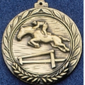 2.5" Stock Cast Medallion (Horse Jump)